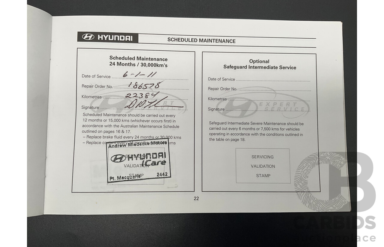 7/2008 Hyundai Tucson City SX MY07 4d Wagon Charming Grey Metallic 2.0L