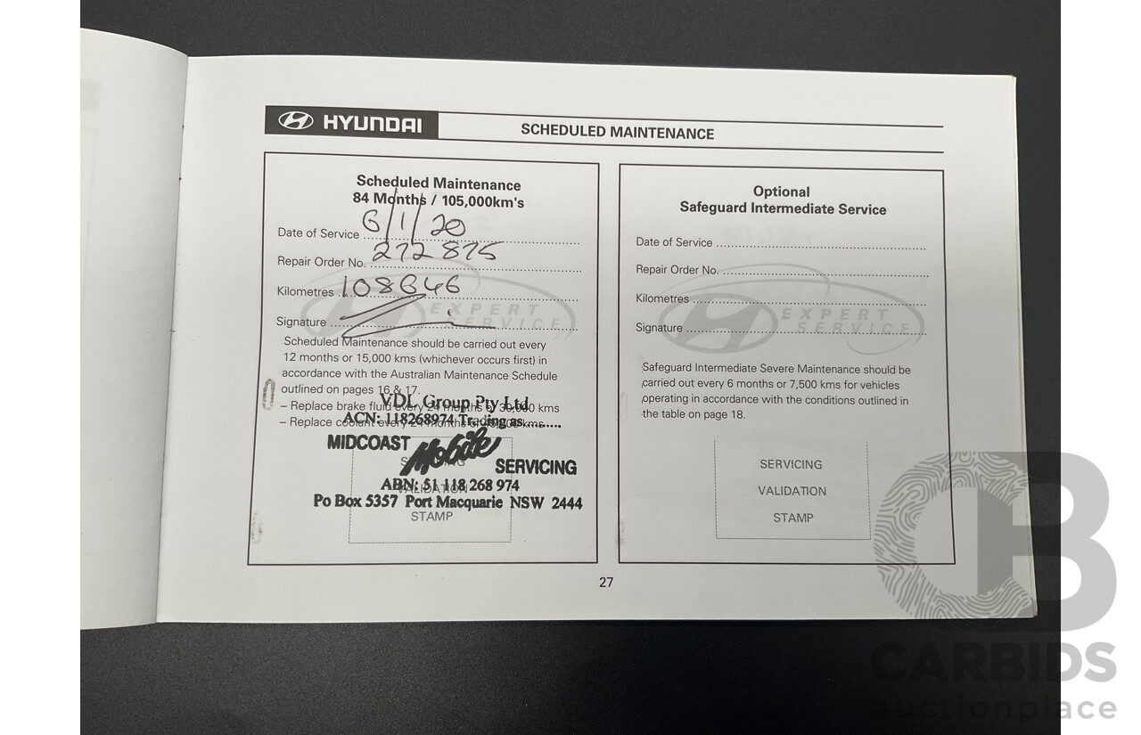 7/2008 Hyundai Tucson City SX MY07 4d Wagon Charming Grey Metallic 2.0L