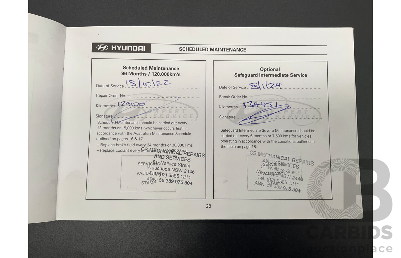 7/2008 Hyundai Tucson City SX MY07 4d Wagon Charming Grey Metallic 2.0L