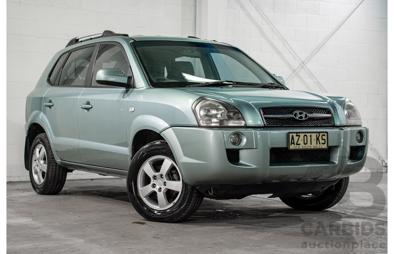 7/2008 Hyundai Tucson City SX MY07 4d Wagon Charming Grey Metallic 2.0L