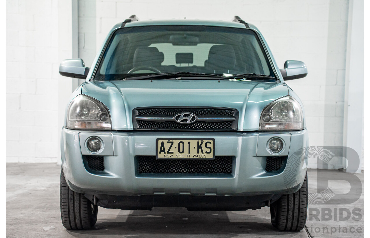 7/2008 Hyundai Tucson City SX MY07 4d Wagon Charming Grey Metallic 2.0L