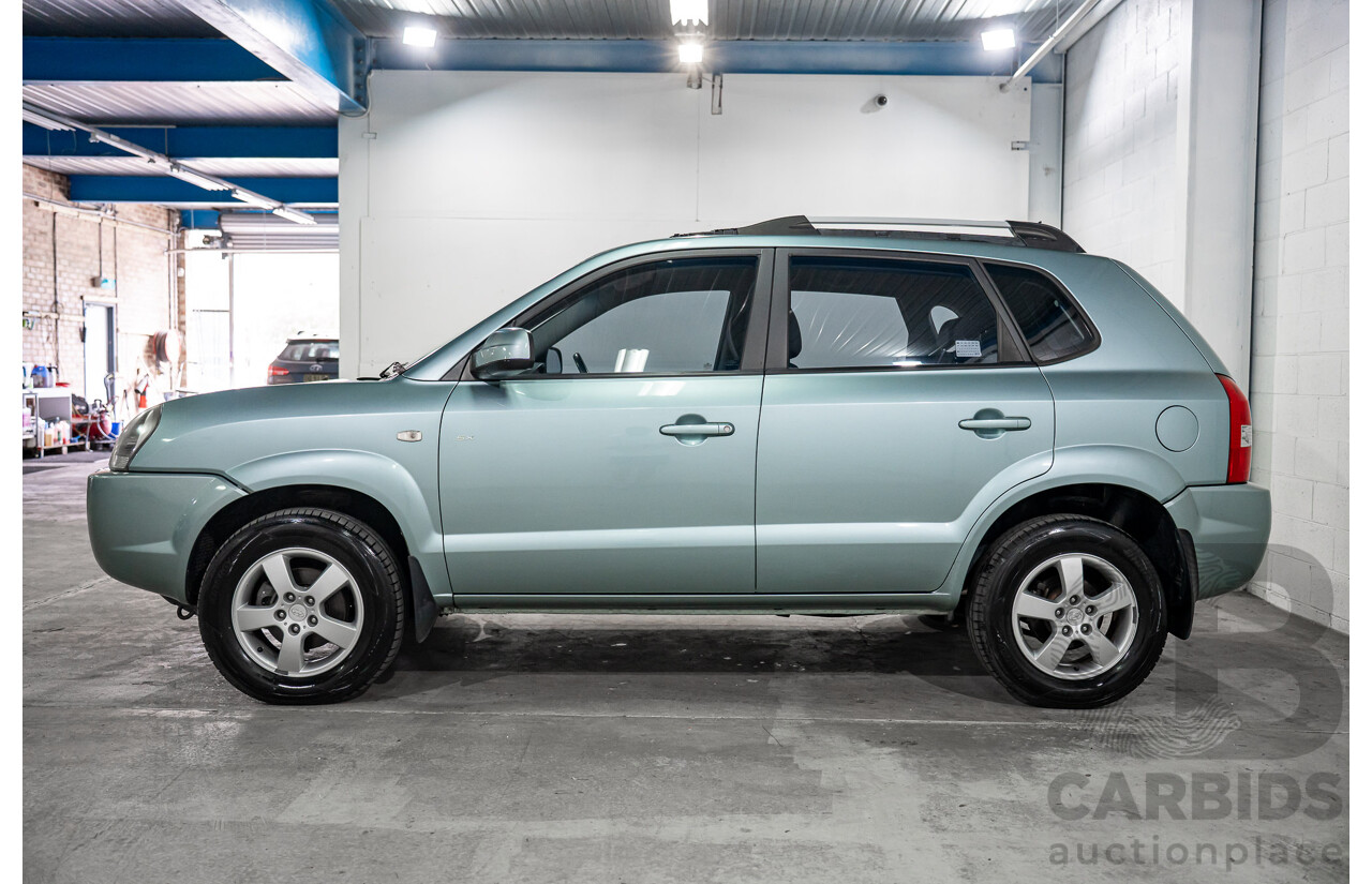 7/2008 Hyundai Tucson City SX MY07 4d Wagon Charming Grey Metallic 2.0L