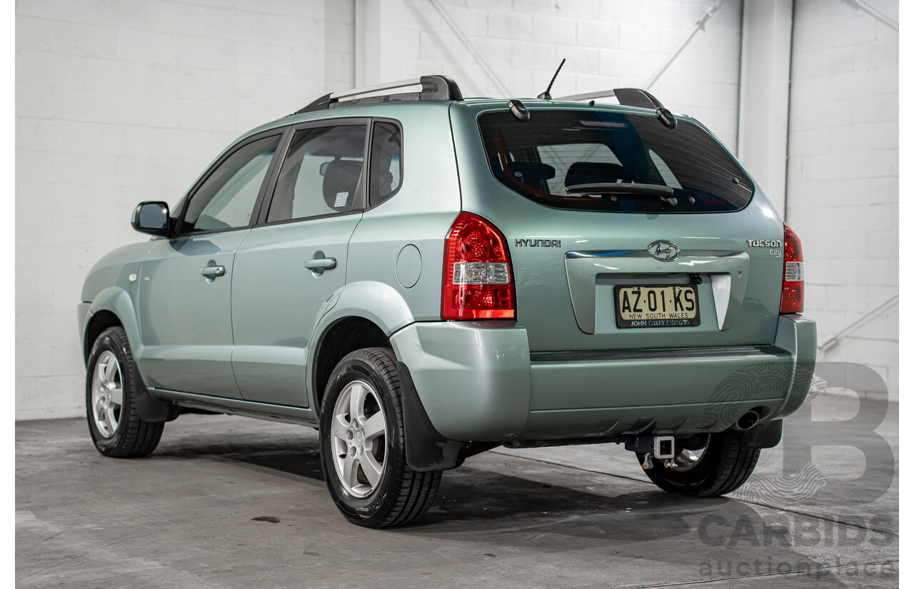 7/2008 Hyundai Tucson City SX MY07 4d Wagon Charming Grey Metallic 2.0L