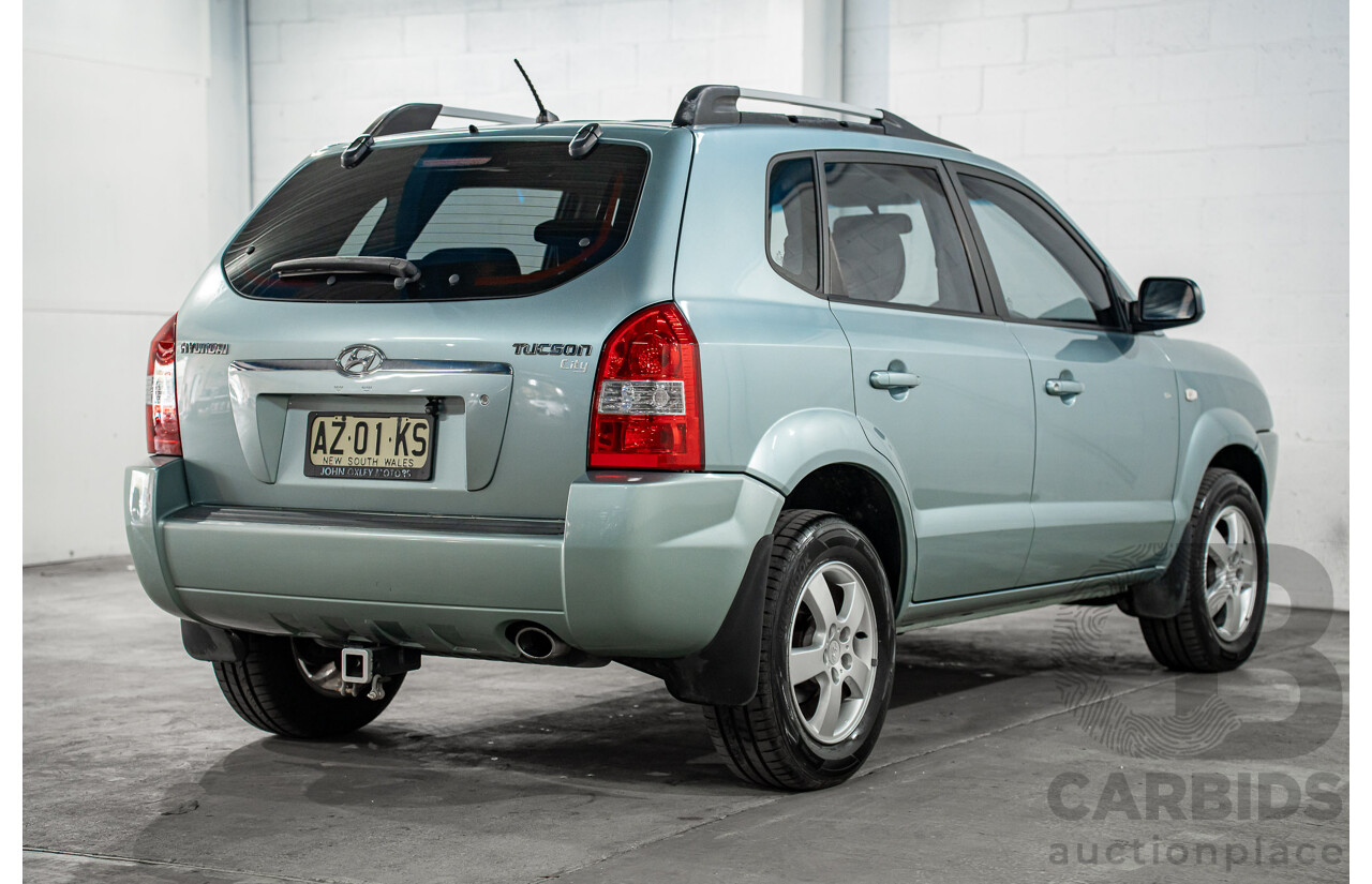 7/2008 Hyundai Tucson City SX MY07 4d Wagon Charming Grey Metallic 2.0L