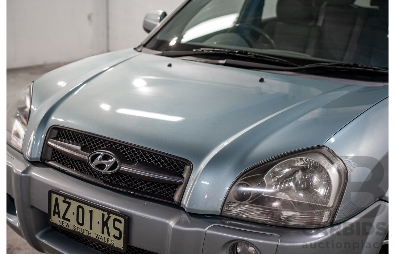 7/2008 Hyundai Tucson City SX MY07 4d Wagon Charming Grey Metallic 2.0L