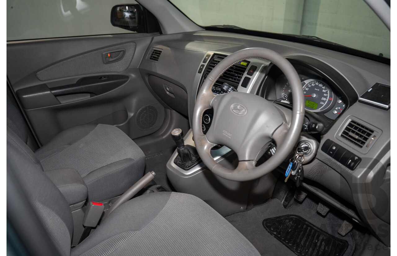 7/2008 Hyundai Tucson City SX MY07 4d Wagon Charming Grey Metallic 2.0L