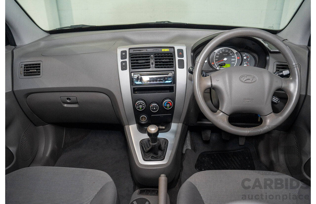 7/2008 Hyundai Tucson City SX MY07 4d Wagon Charming Grey Metallic 2.0L