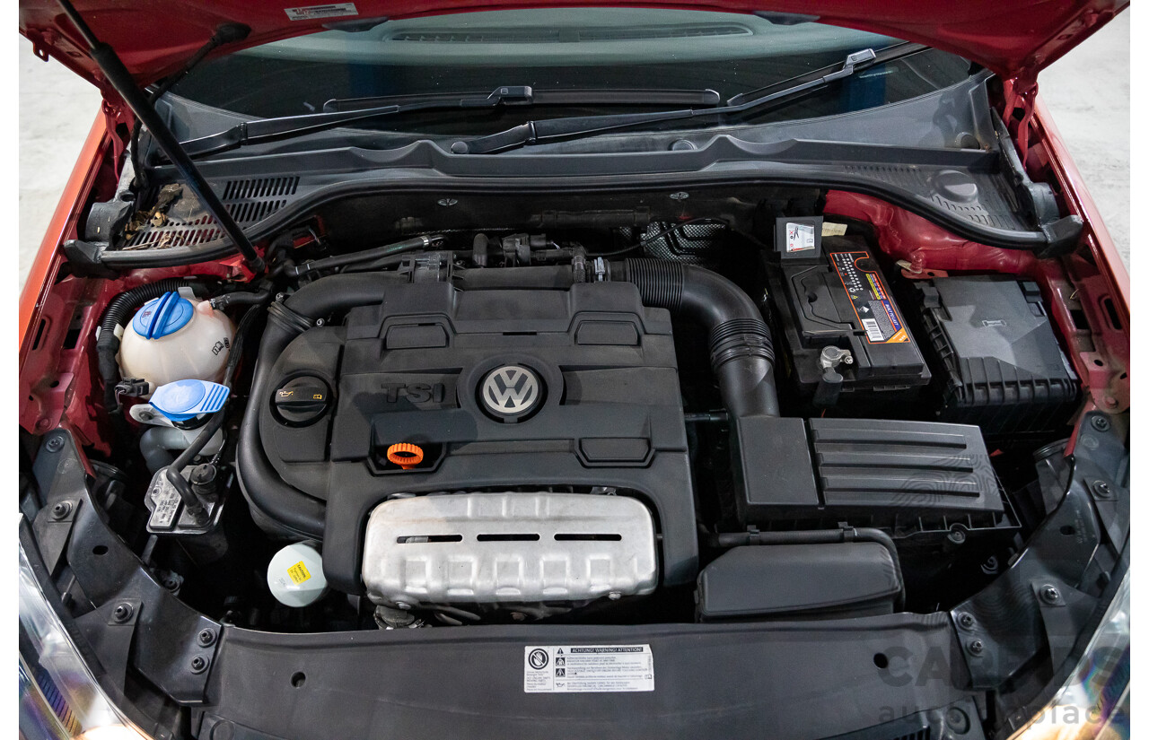 1/2013 Volkswagen Golf 118 TSI 1C MY13 2d Cabriolet Sunset Red Metallic Twincharged 1.4L