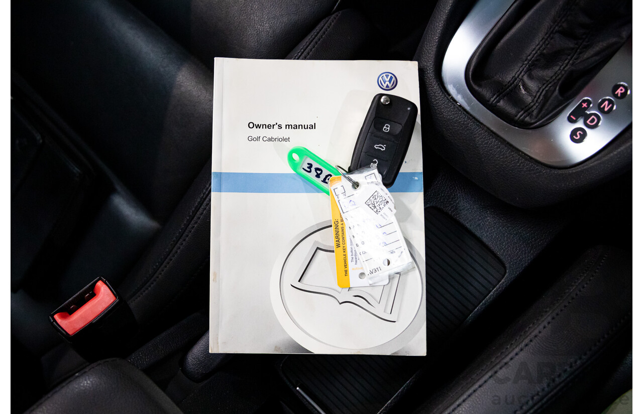 1/2013 Volkswagen Golf 118 TSI 1C MY13 2d Cabriolet Sunset Red Metallic Twincharged 1.4L