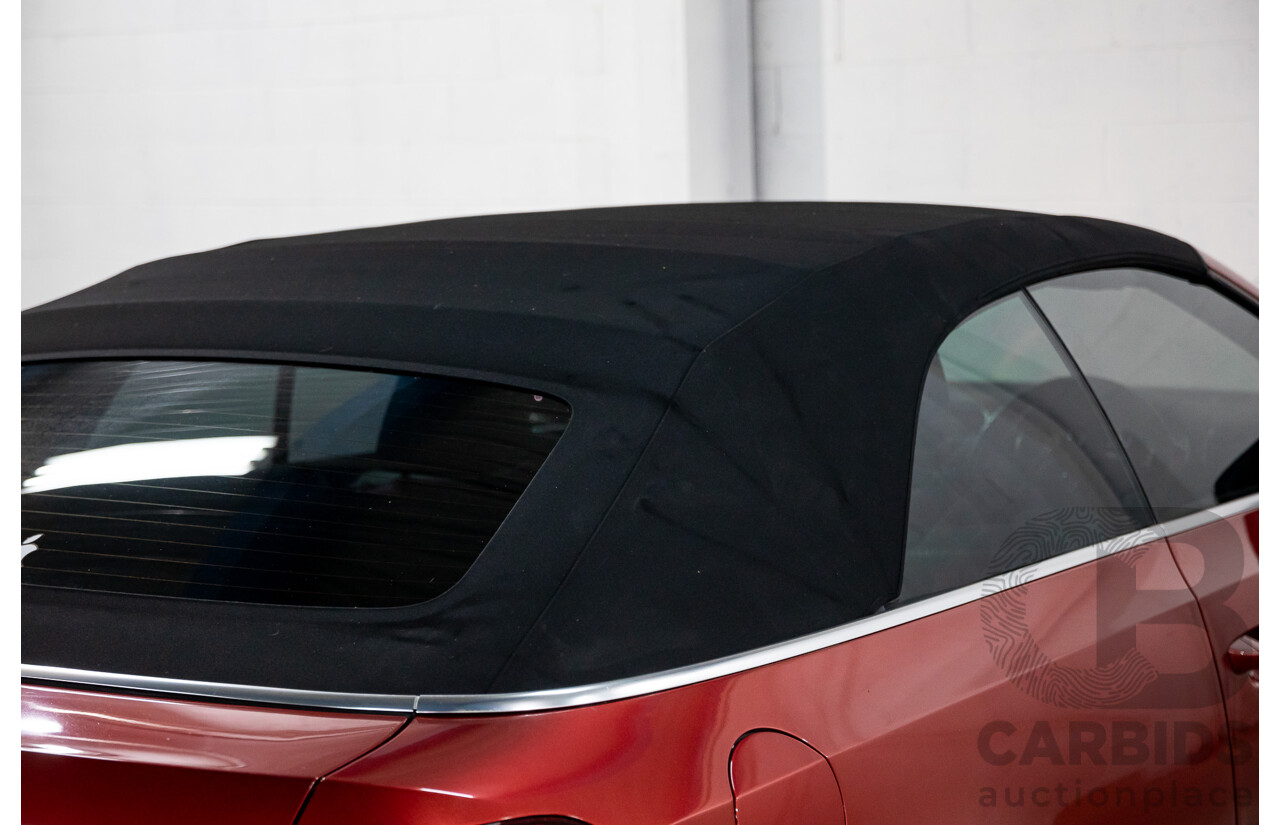 1/2013 Volkswagen Golf 118 TSI 1C MY13 2d Cabriolet Sunset Red Metallic Twincharged 1.4L