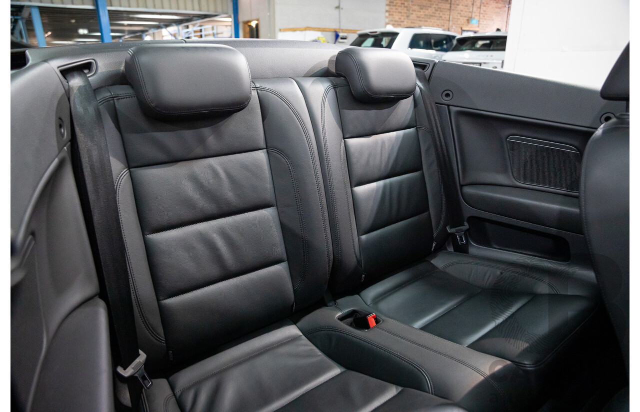 1/2013 Volkswagen Golf 118 TSI 1C MY13 2d Cabriolet Sunset Red Metallic Twincharged 1.4L