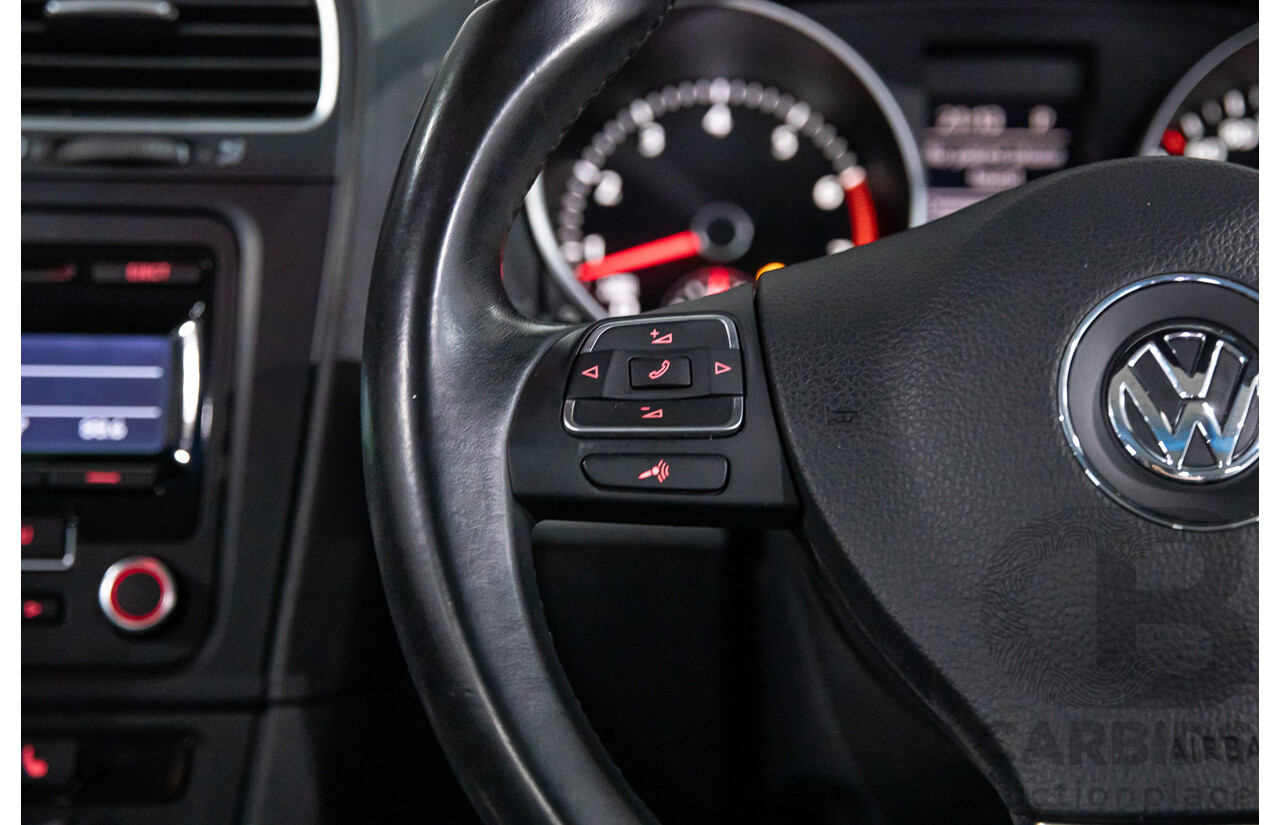 1/2013 Volkswagen Golf 118 TSI 1C MY13 2d Cabriolet Sunset Red Metallic Twincharged 1.4L