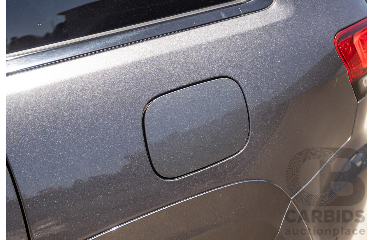 2/2017 Jeep Grand Cherokee SRT (4x4) WK MY17 4D Wagon Mineral Grey Metallic V8 6.4L