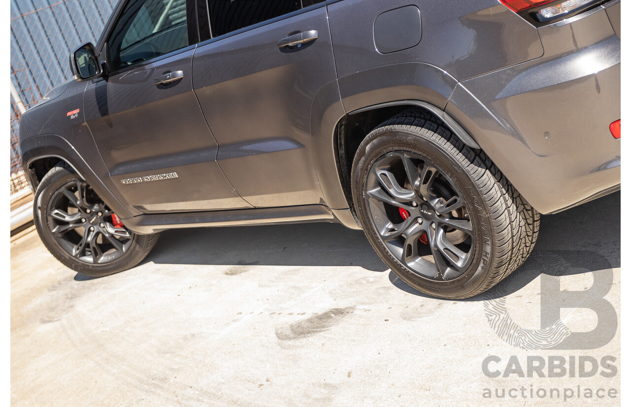2/2017 Jeep Grand Cherokee SRT (4x4) WK MY17 4D Wagon Mineral Grey Metallic V8 6.4L