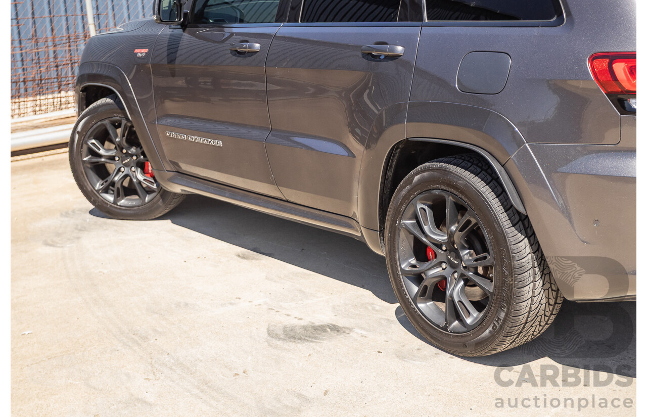 2/2017 Jeep Grand Cherokee SRT (4x4) WK MY17 4D Wagon Mineral Grey Metallic V8 6.4L