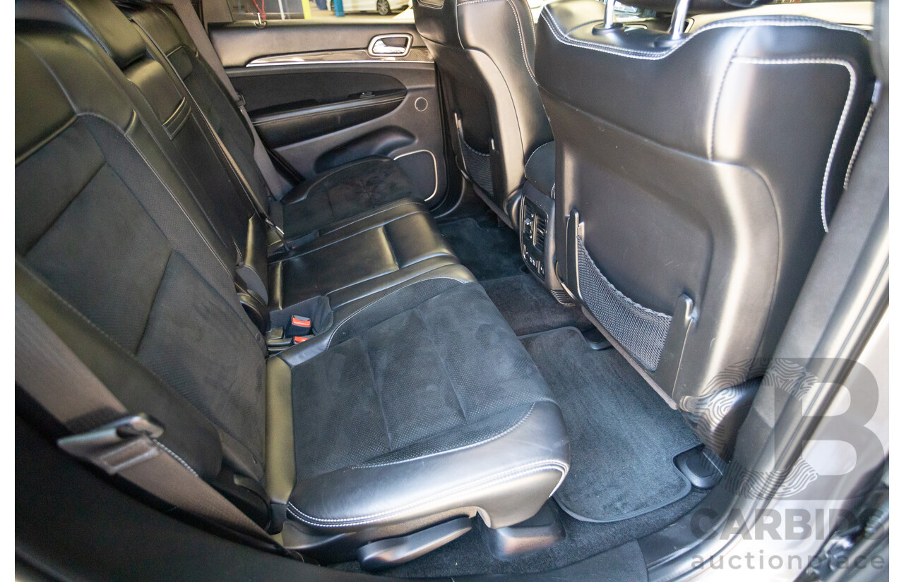 2/2017 Jeep Grand Cherokee SRT (4x4) WK MY17 4D Wagon Mineral Grey Metallic V8 6.4L