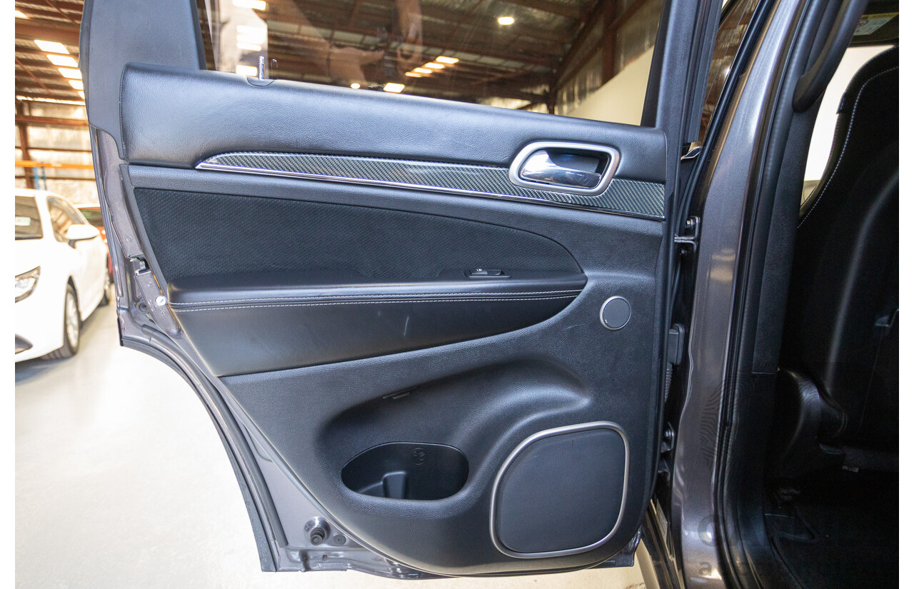 2/2017 Jeep Grand Cherokee SRT (4x4) WK MY17 4D Wagon Mineral Grey Metallic V8 6.4L