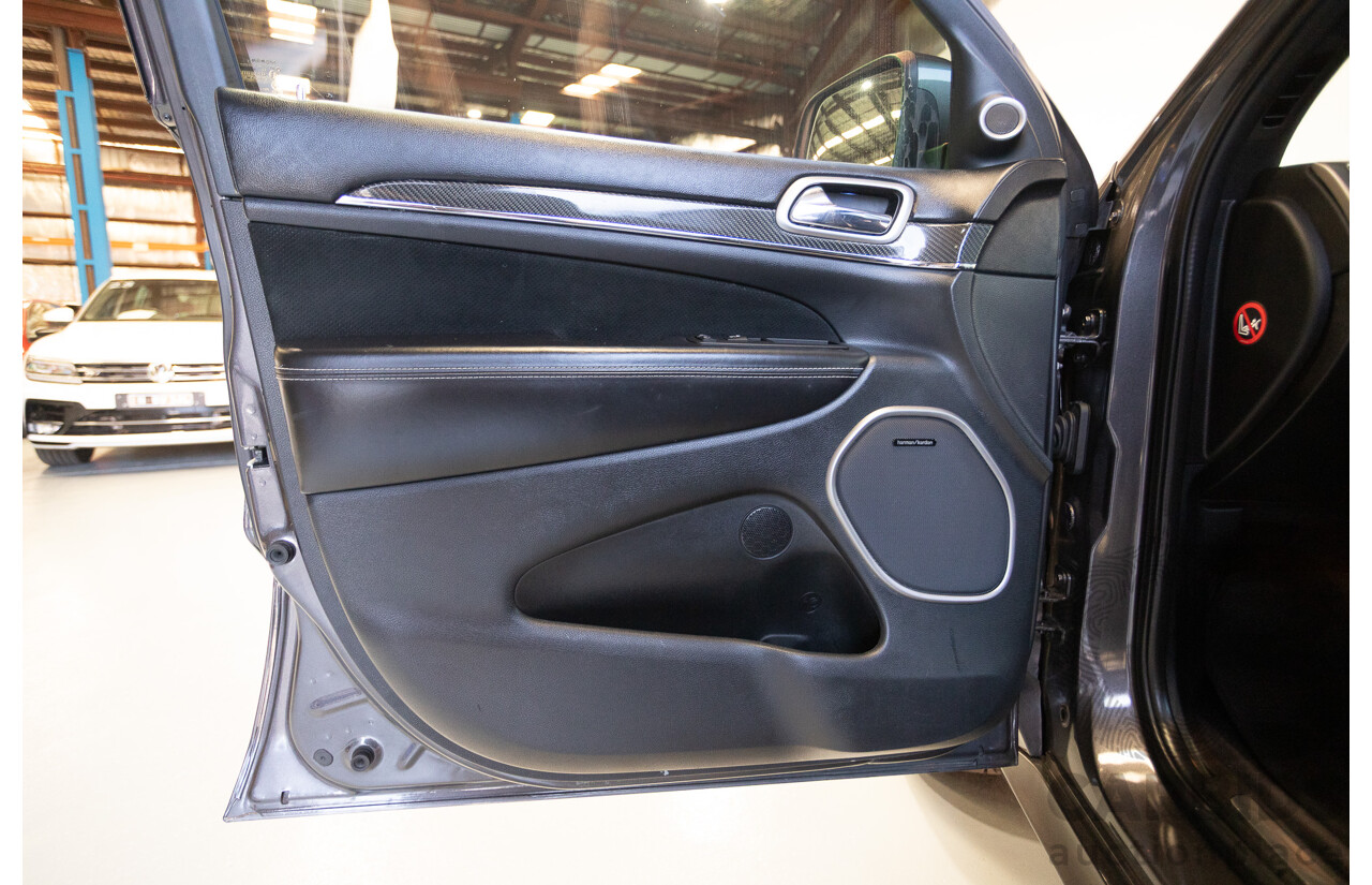 2/2017 Jeep Grand Cherokee SRT (4x4) WK MY17 4D Wagon Mineral Grey Metallic V8 6.4L