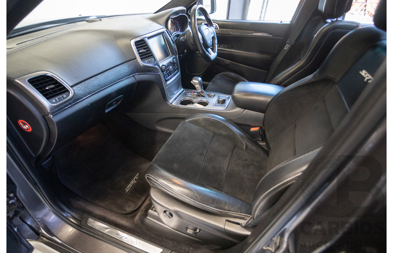 2/2017 Jeep Grand Cherokee SRT (4x4) WK MY17 4D Wagon Mineral Grey Metallic V8 6.4L