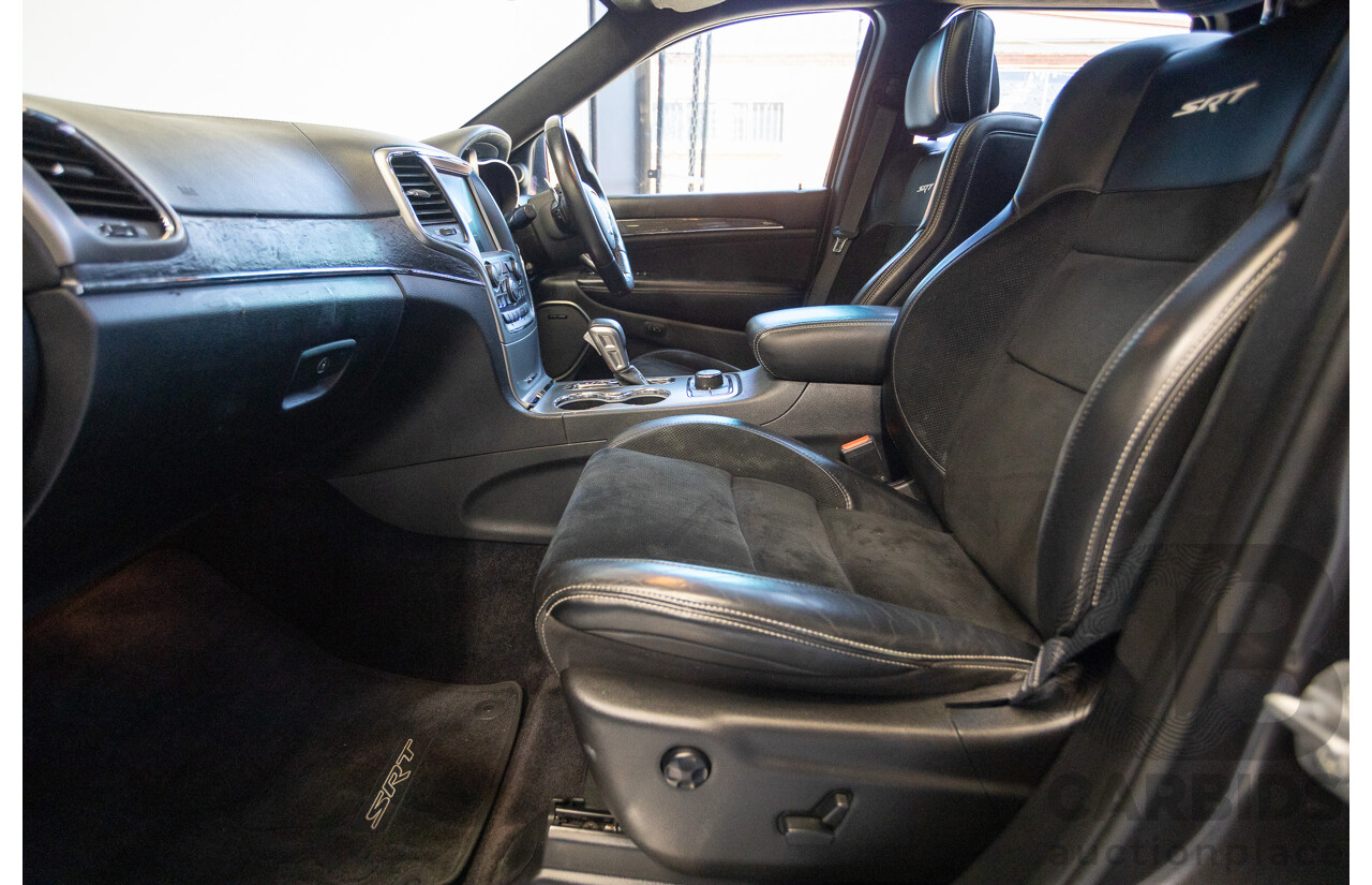 2/2017 Jeep Grand Cherokee SRT (4x4) WK MY17 4D Wagon Mineral Grey Metallic V8 6.4L