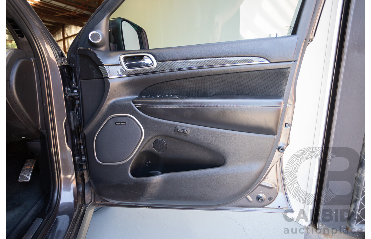 2/2017 Jeep Grand Cherokee SRT (4x4) WK MY17 4D Wagon Mineral Grey Metallic V8 6.4L