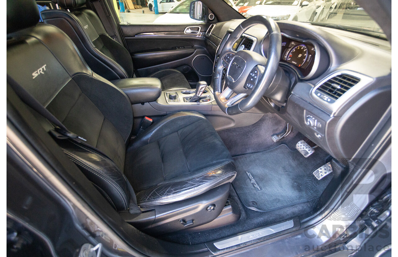 2/2017 Jeep Grand Cherokee SRT (4x4) WK MY17 4D Wagon Mineral Grey Metallic V8 6.4L