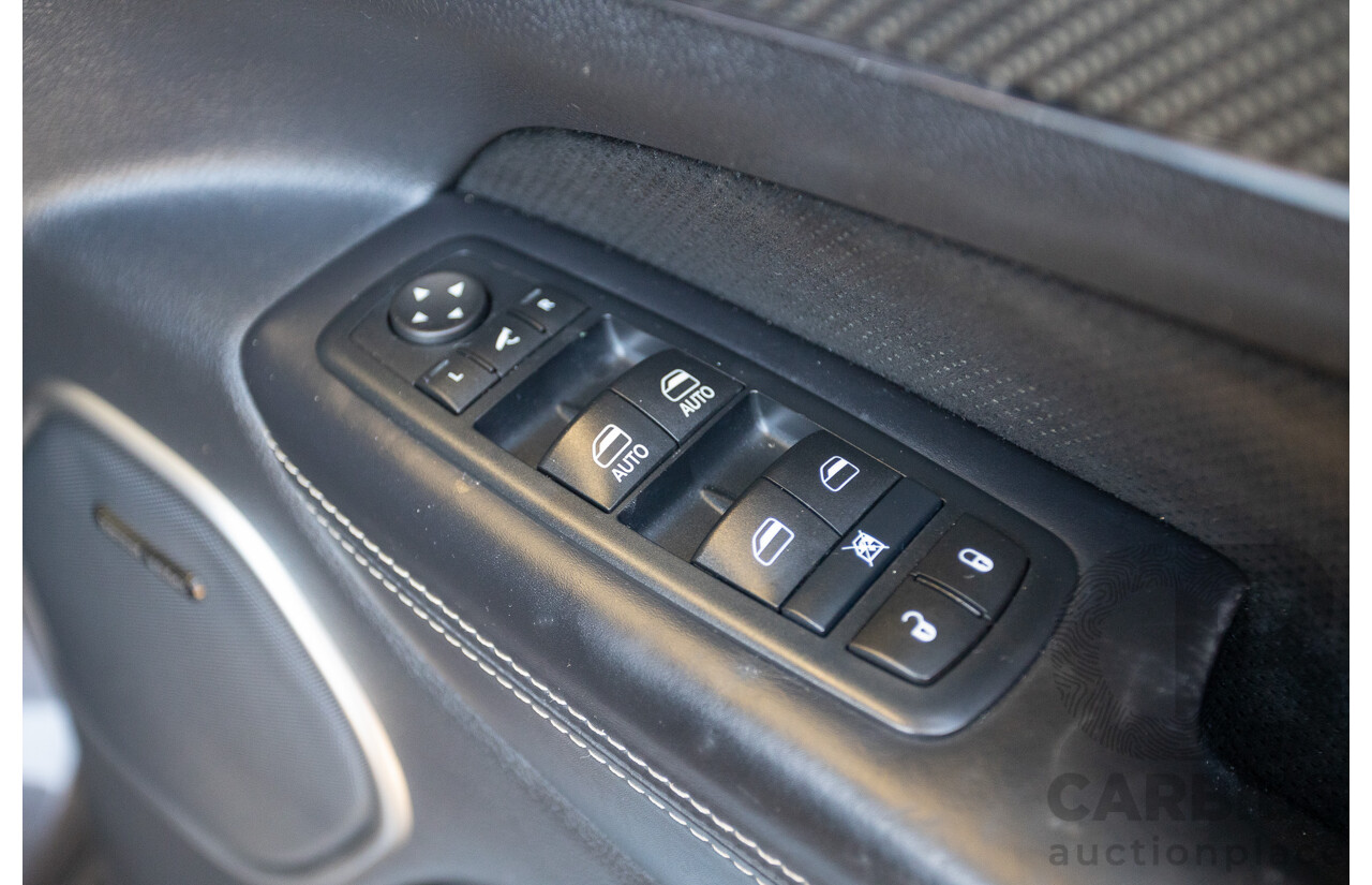 2/2017 Jeep Grand Cherokee SRT (4x4) WK MY17 4D Wagon Mineral Grey Metallic V8 6.4L