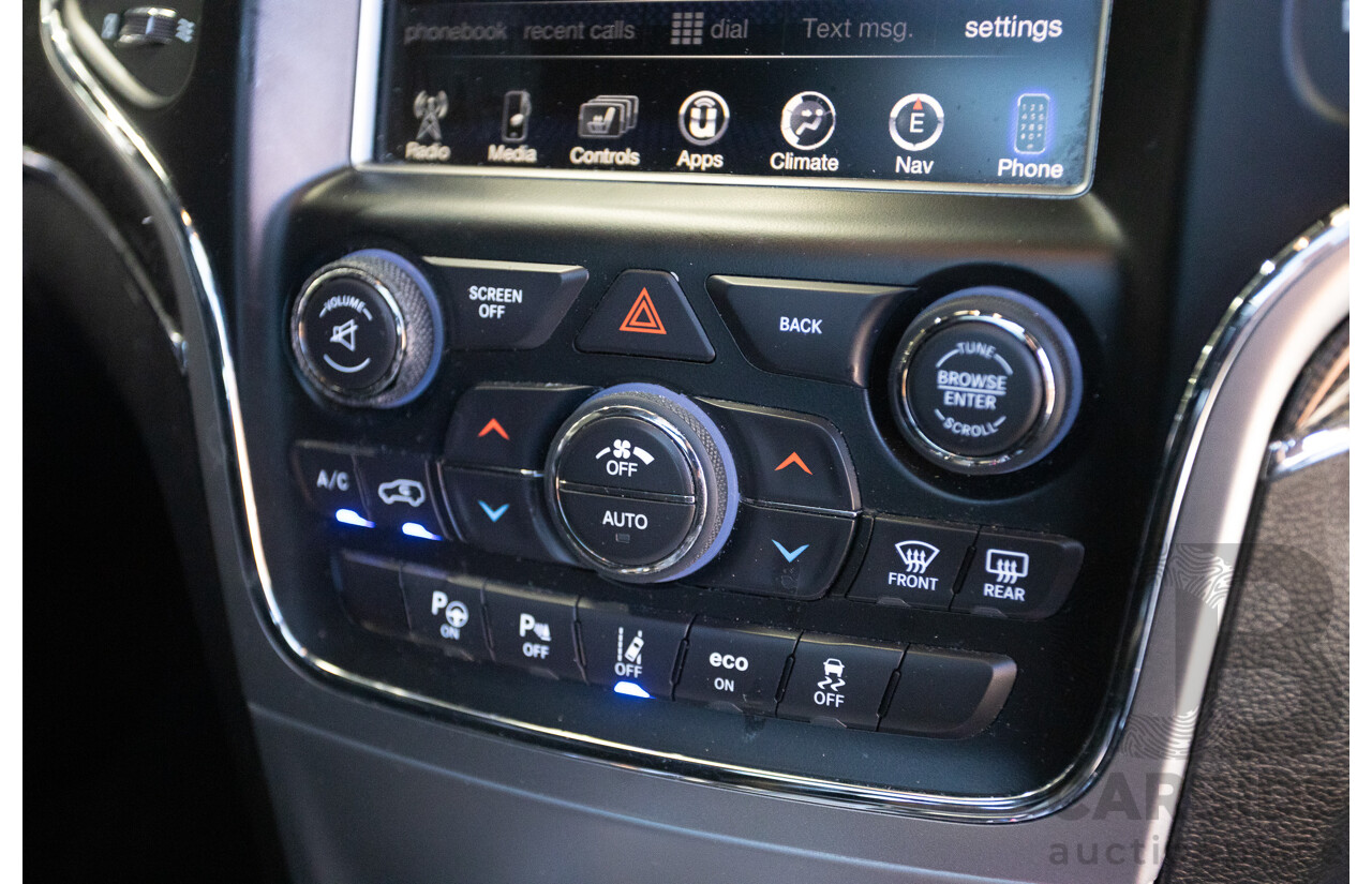 2/2017 Jeep Grand Cherokee SRT (4x4) WK MY17 4D Wagon Mineral Grey Metallic V8 6.4L