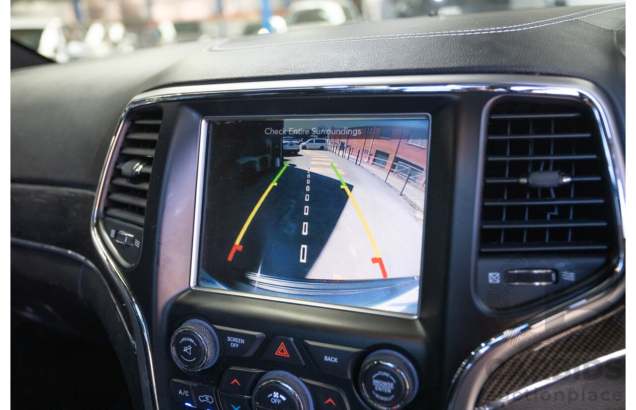 2/2017 Jeep Grand Cherokee SRT (4x4) WK MY17 4D Wagon Mineral Grey Metallic V8 6.4L