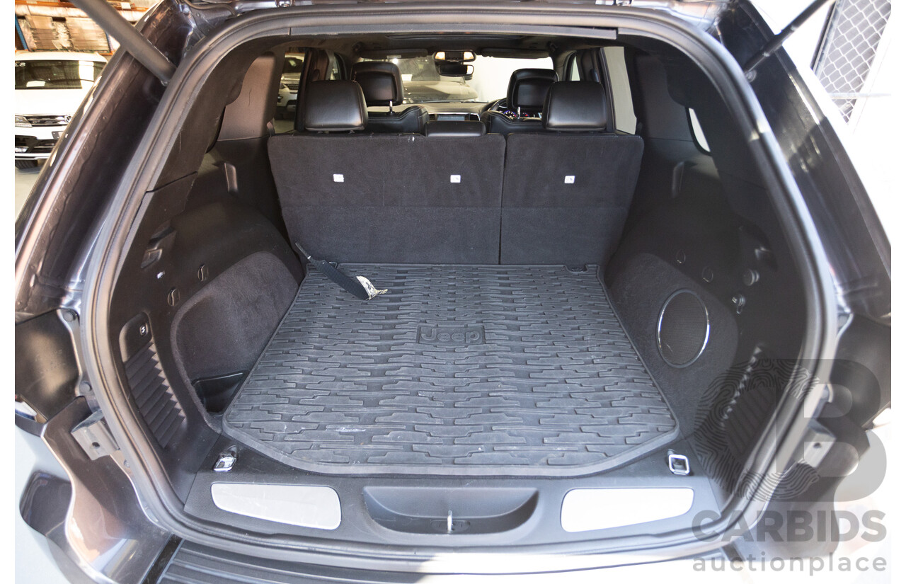 2/2017 Jeep Grand Cherokee SRT (4x4) WK MY17 4D Wagon Mineral Grey Metallic V8 6.4L