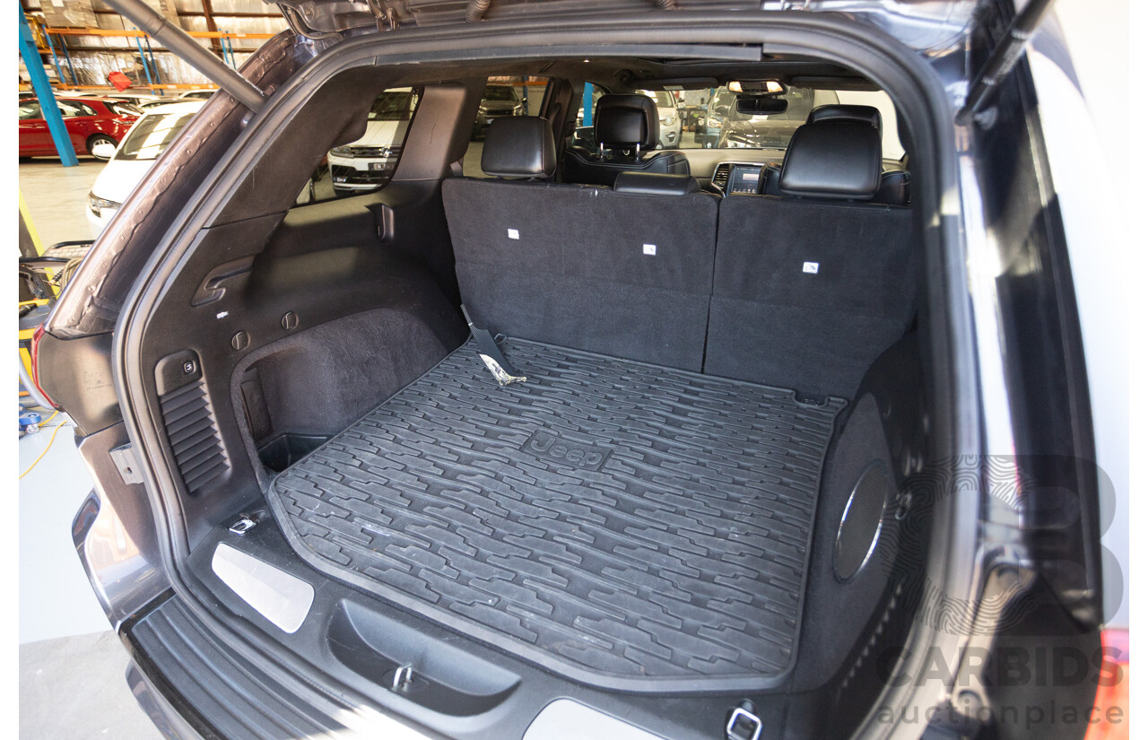 2/2017 Jeep Grand Cherokee SRT (4x4) WK MY17 4D Wagon Mineral Grey Metallic V8 6.4L