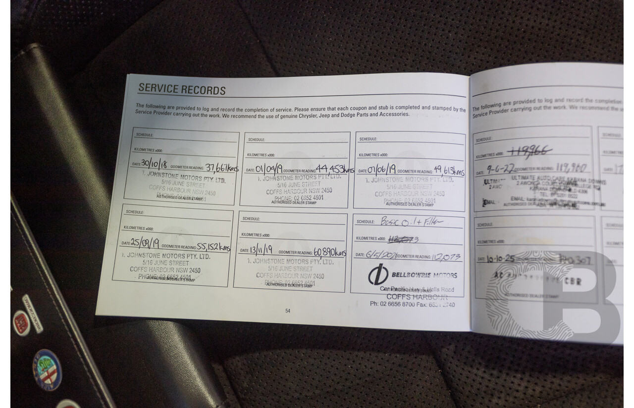 2/2017 Jeep Grand Cherokee SRT (4x4) WK MY17 4D Wagon Mineral Grey Metallic V8 6.4L