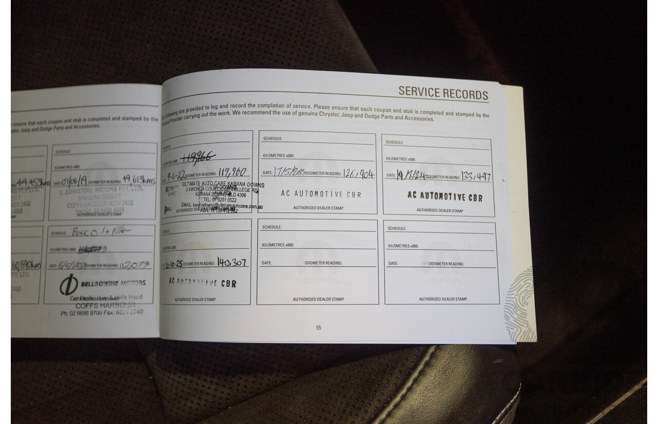 2/2017 Jeep Grand Cherokee SRT (4x4) WK MY17 4D Wagon Mineral Grey Metallic V8 6.4L