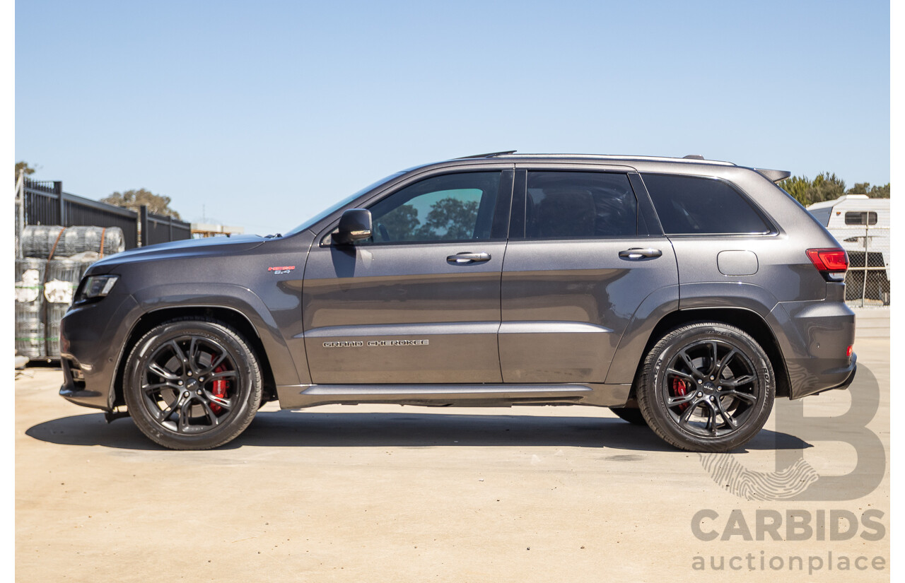 2/2017 Jeep Grand Cherokee SRT (4x4) WK MY17 4D Wagon Mineral Grey Metallic V8 6.4L