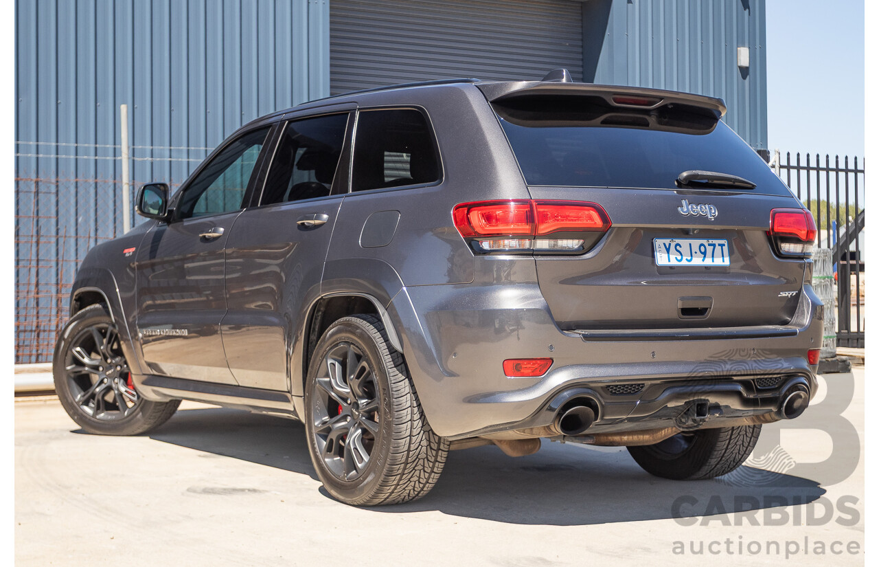 2/2017 Jeep Grand Cherokee SRT (4x4) WK MY17 4D Wagon Mineral Grey Metallic V8 6.4L