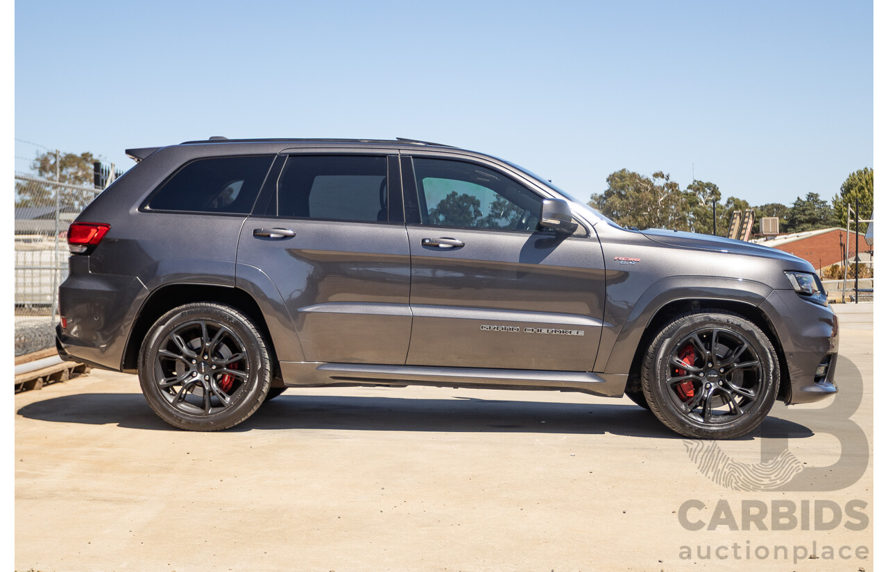 2/2017 Jeep Grand Cherokee SRT (4x4) WK MY17 4D Wagon Mineral Grey Metallic V8 6.4L