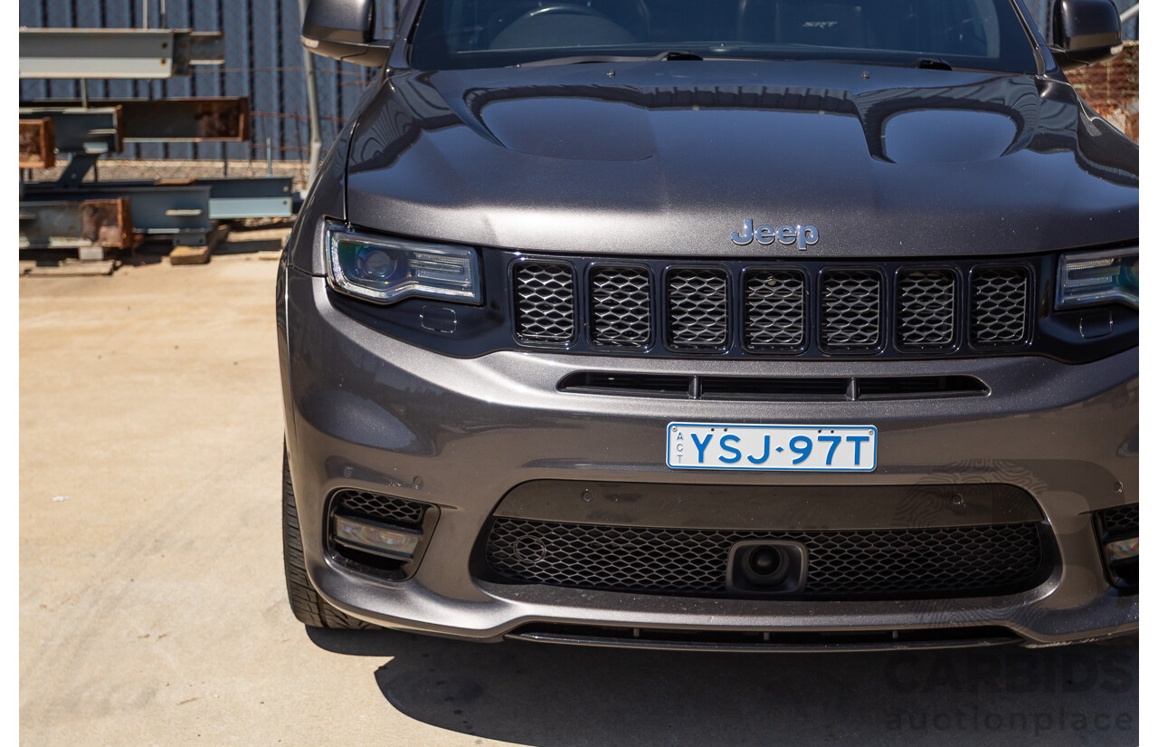 2/2017 Jeep Grand Cherokee SRT (4x4) WK MY17 4D Wagon Mineral Grey Metallic V8 6.4L
