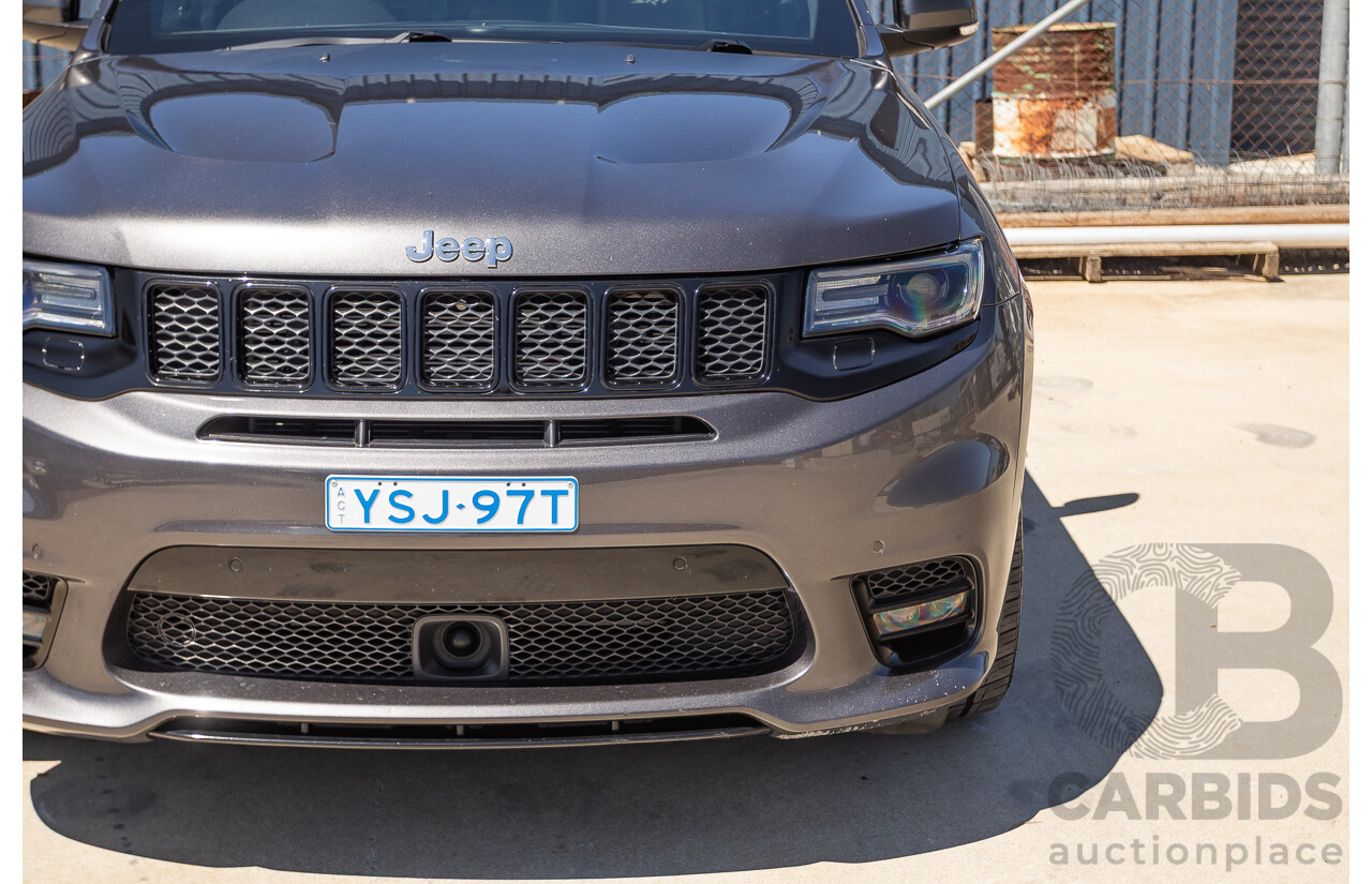 2/2017 Jeep Grand Cherokee SRT (4x4) WK MY17 4D Wagon Mineral Grey Metallic V8 6.4L