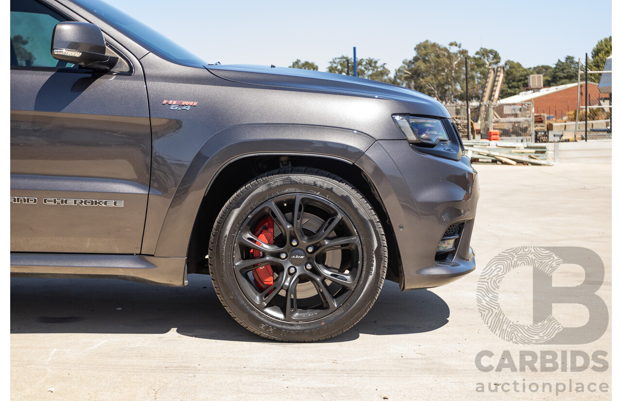 2/2017 Jeep Grand Cherokee SRT (4x4) WK MY17 4D Wagon Mineral Grey Metallic V8 6.4L
