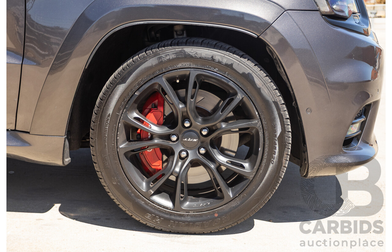 2/2017 Jeep Grand Cherokee SRT (4x4) WK MY17 4D Wagon Mineral Grey Metallic V8 6.4L