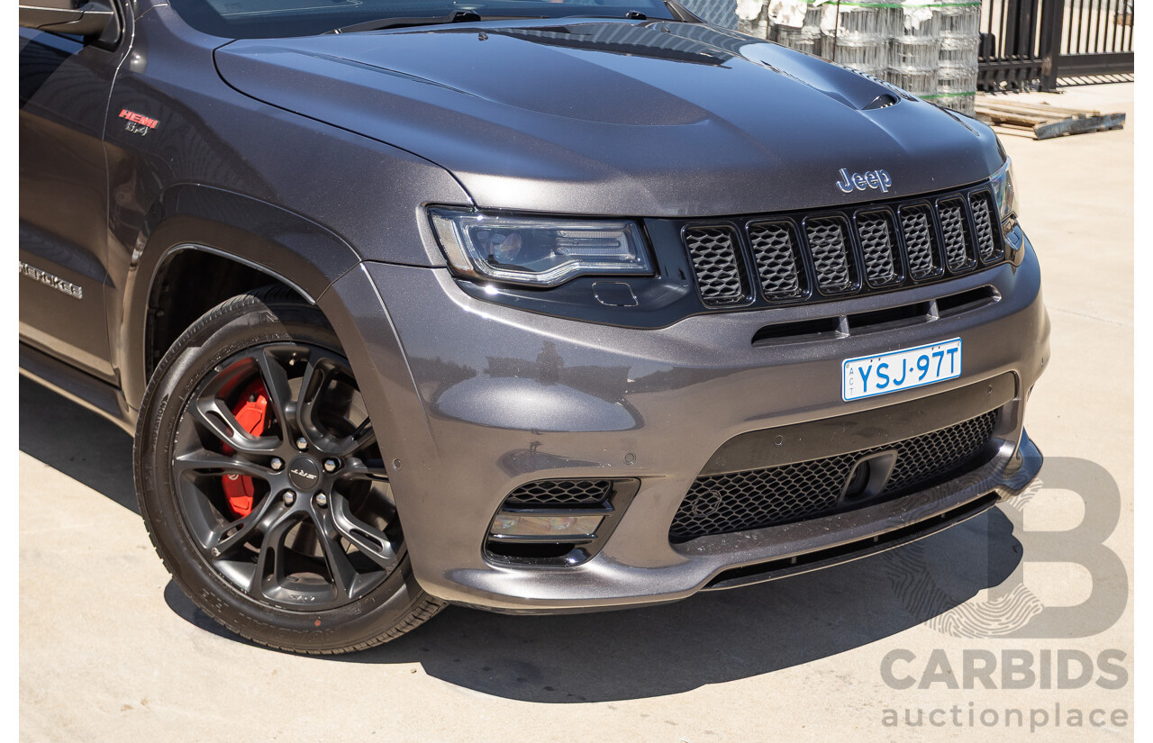 2/2017 Jeep Grand Cherokee SRT (4x4) WK MY17 4D Wagon Mineral Grey Metallic V8 6.4L
