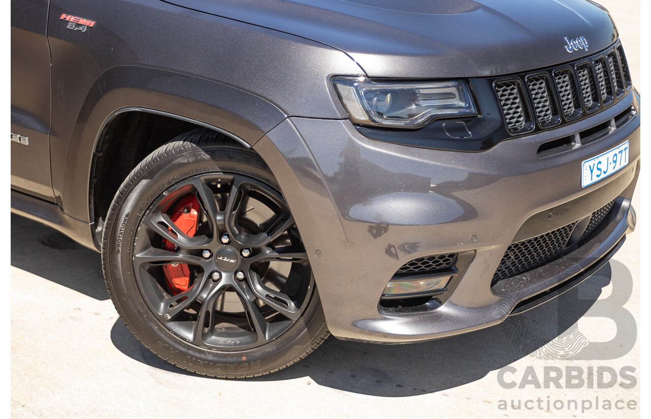 2/2017 Jeep Grand Cherokee SRT (4x4) WK MY17 4D Wagon Mineral Grey Metallic V8 6.4L