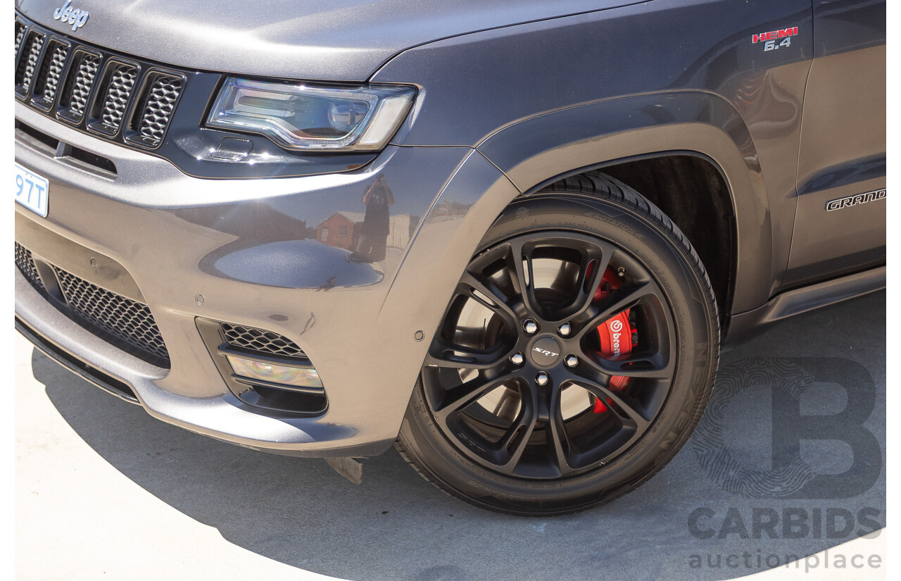 2/2017 Jeep Grand Cherokee SRT (4x4) WK MY17 4D Wagon Mineral Grey Metallic V8 6.4L