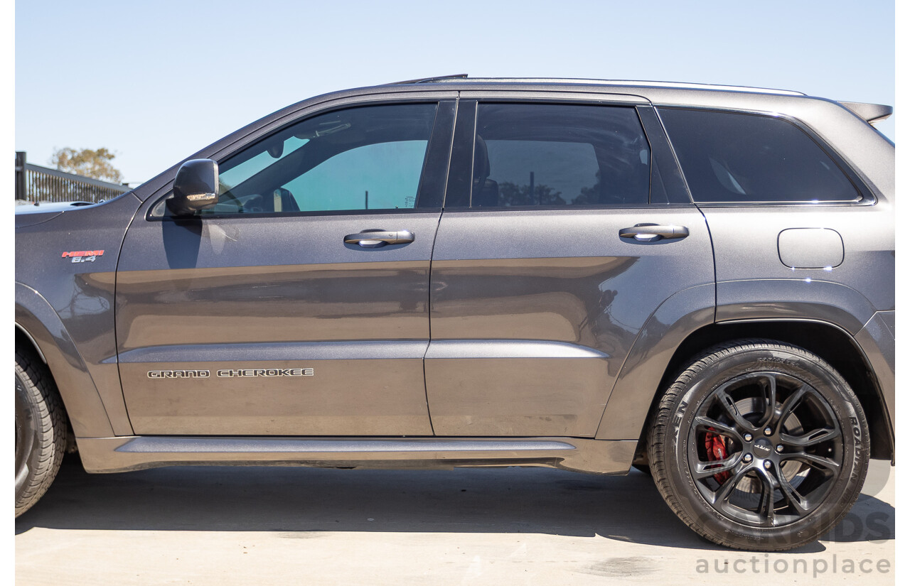 2/2017 Jeep Grand Cherokee SRT (4x4) WK MY17 4D Wagon Mineral Grey Metallic V8 6.4L