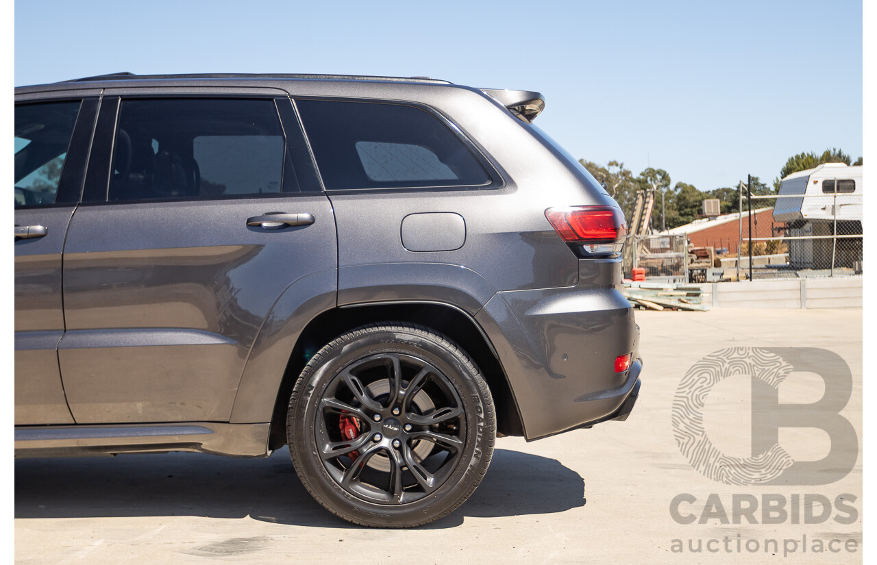 2/2017 Jeep Grand Cherokee SRT (4x4) WK MY17 4D Wagon Mineral Grey Metallic V8 6.4L