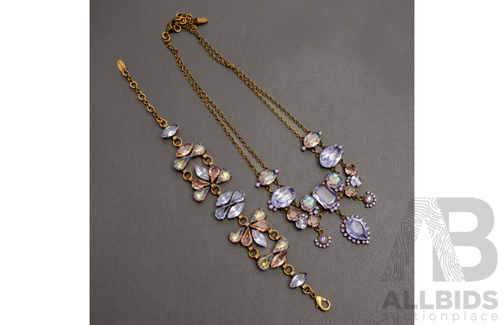 Matching Necklace and Bracelet Set - by Camee Jewellery