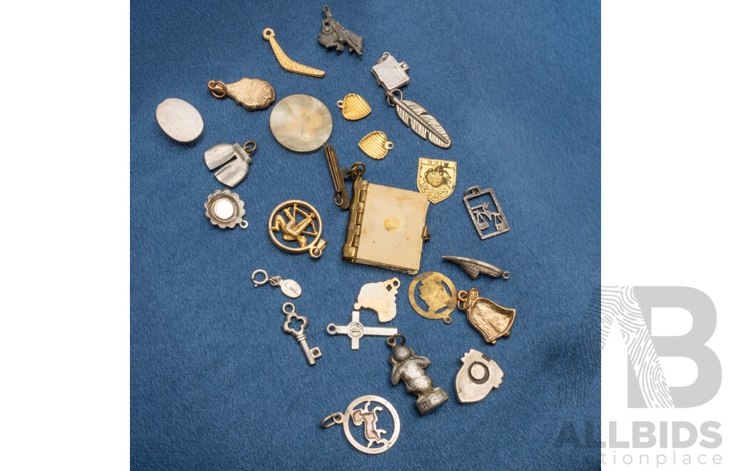 Assorted Small Trinkets, Australian, German, Middle Eastern - Lot of 24