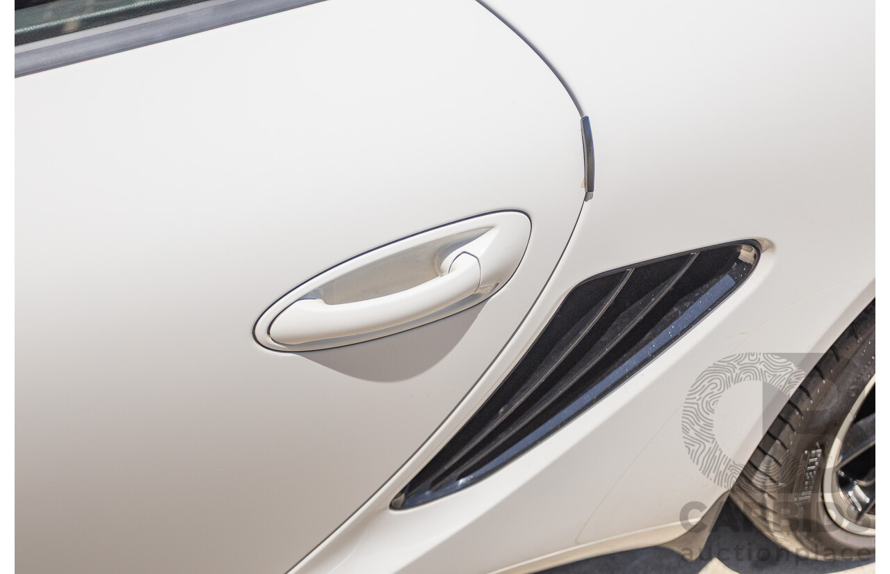 7/2011 Porsche Cayman 987 MY11 2D Coupe Carrara White 2.9L