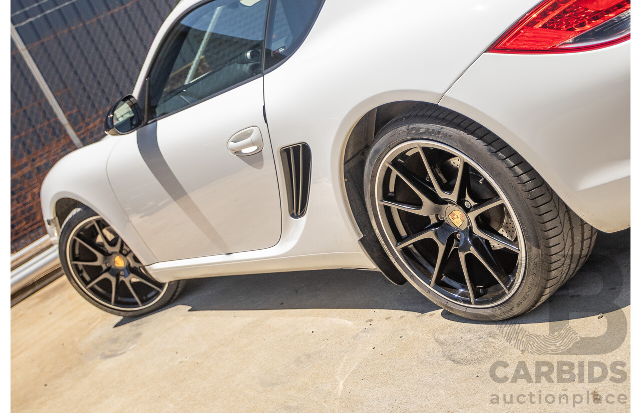 7/2011 Porsche Cayman 987 MY11 2D Coupe Carrara White 2.9L