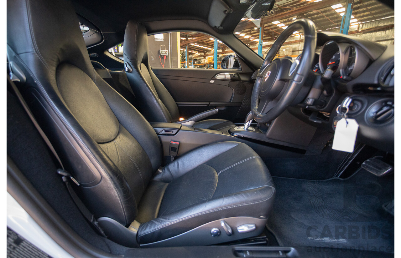 7/2011 Porsche Cayman 987 MY11 2D Coupe Carrara White 2.9L